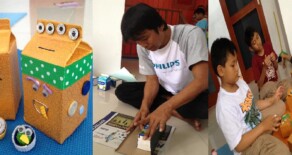 Workshop Pelatihan Sampah Jadi Uang Celengan Ken di Cibubur